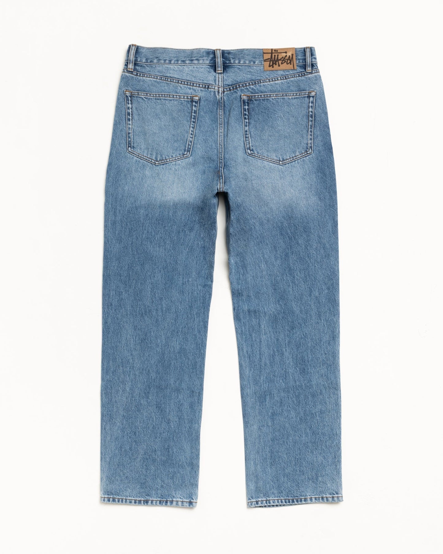 STUSSY NEW CLASSIC JEAN DENIM INDIGO WASH