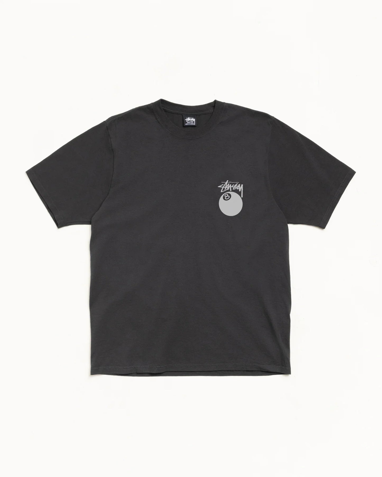 STUSSY 8 BALL TEE PIGMENT DYED