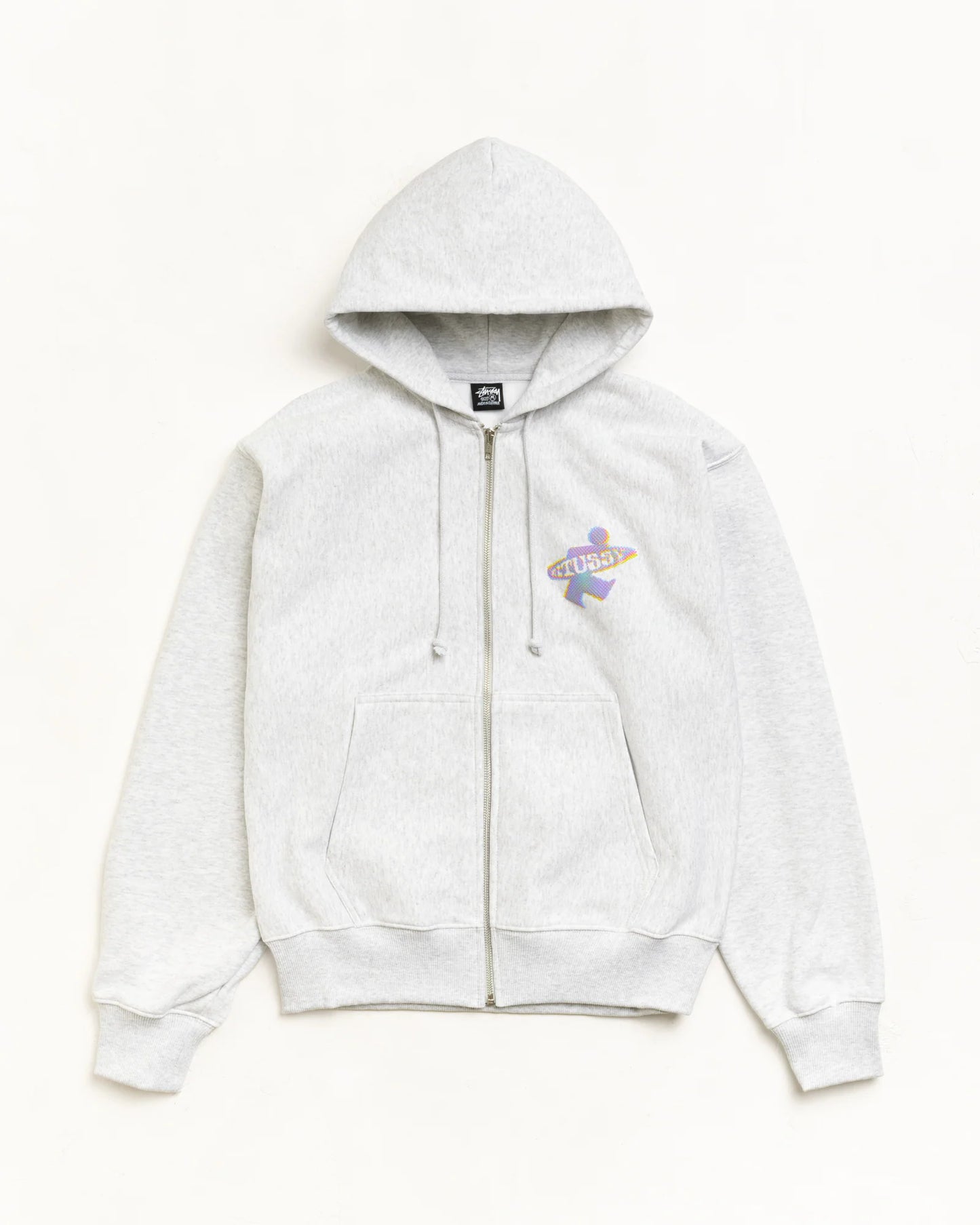 STUSSY DOT SURF PUFF PRINT ZIP HOODIE