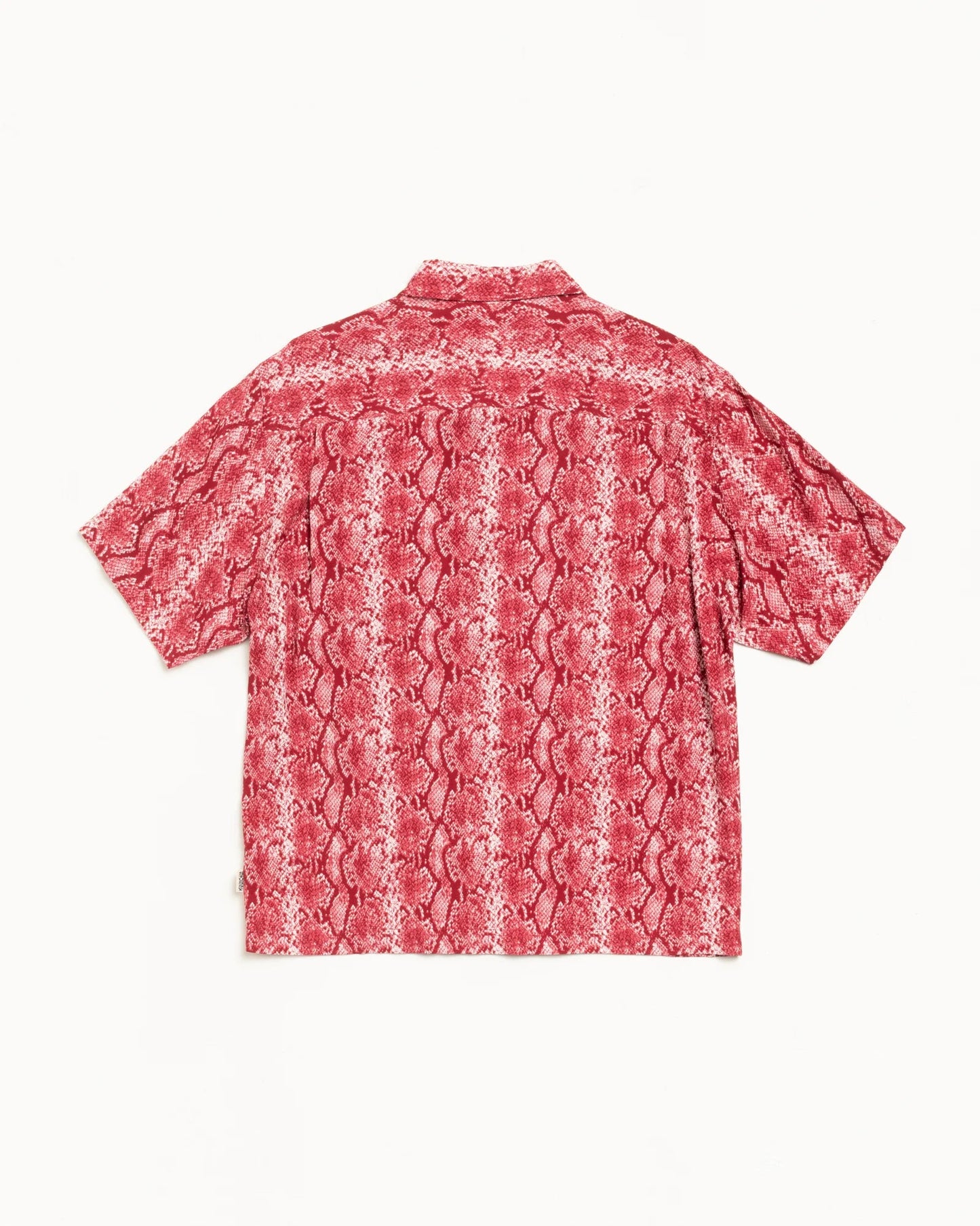 STUSSY PYTHON SS SHIRT RED