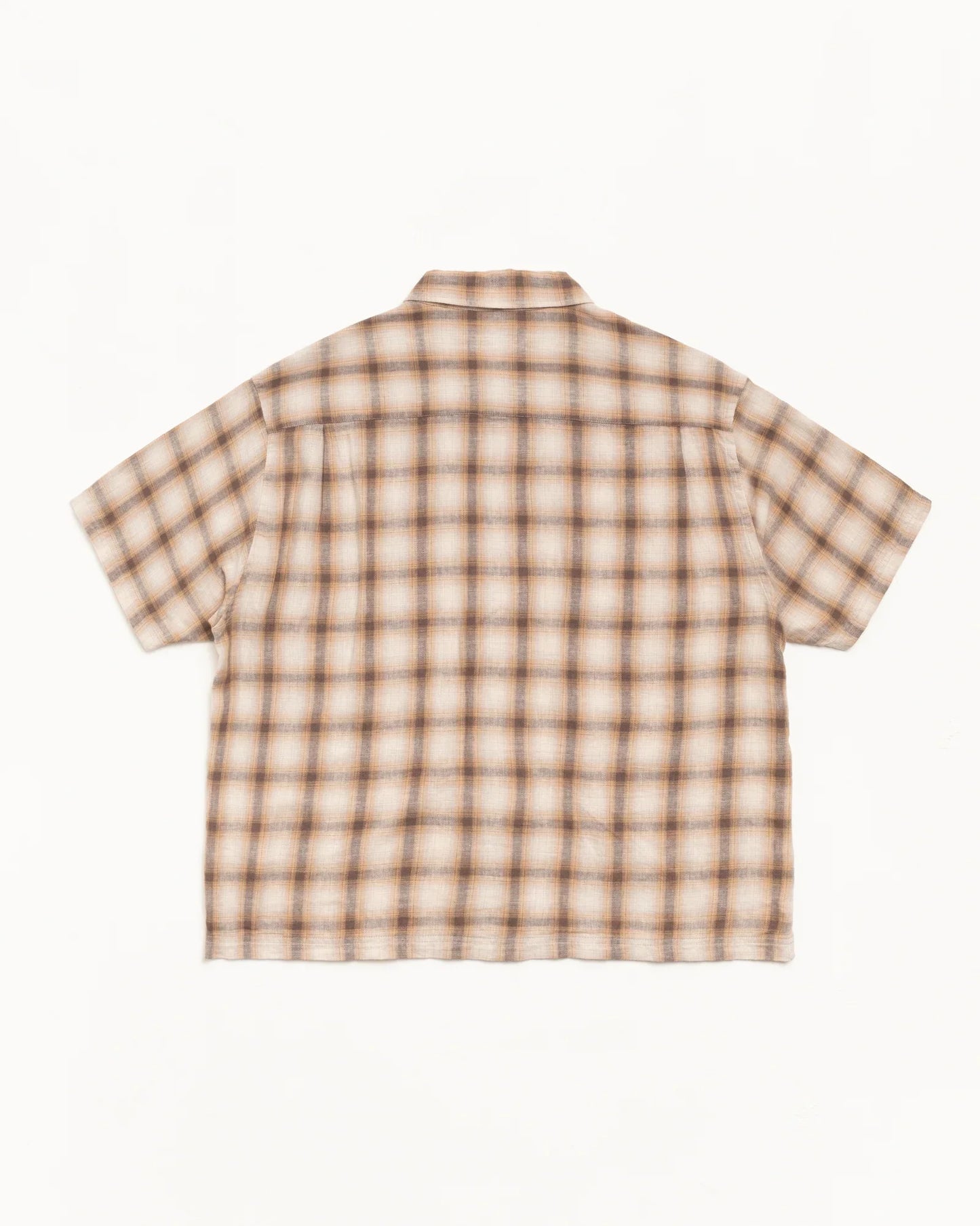 STUSSY LIAM SS PLAID SHIRT