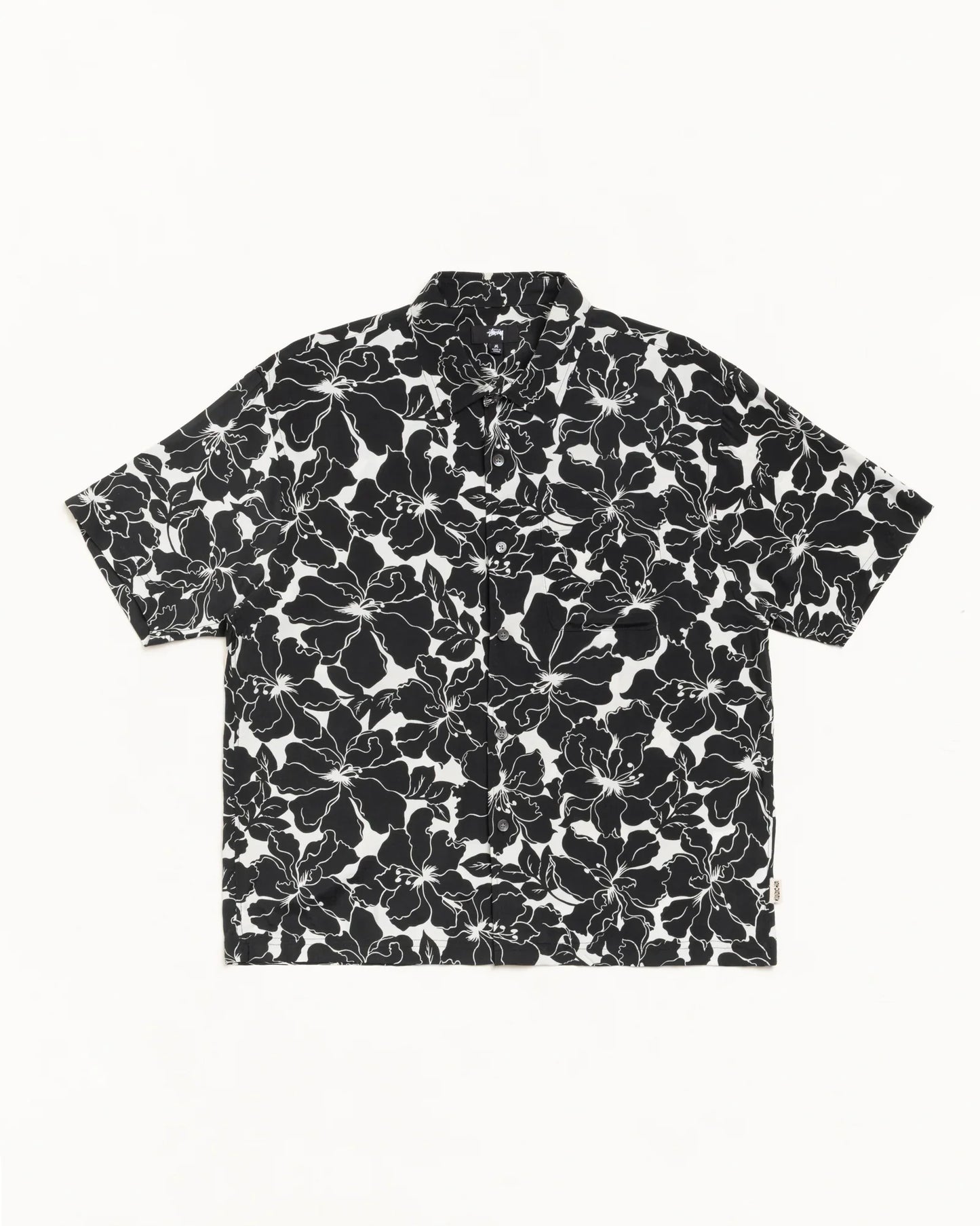 STUSSY FLORAL HAWAIIAN SHIRT