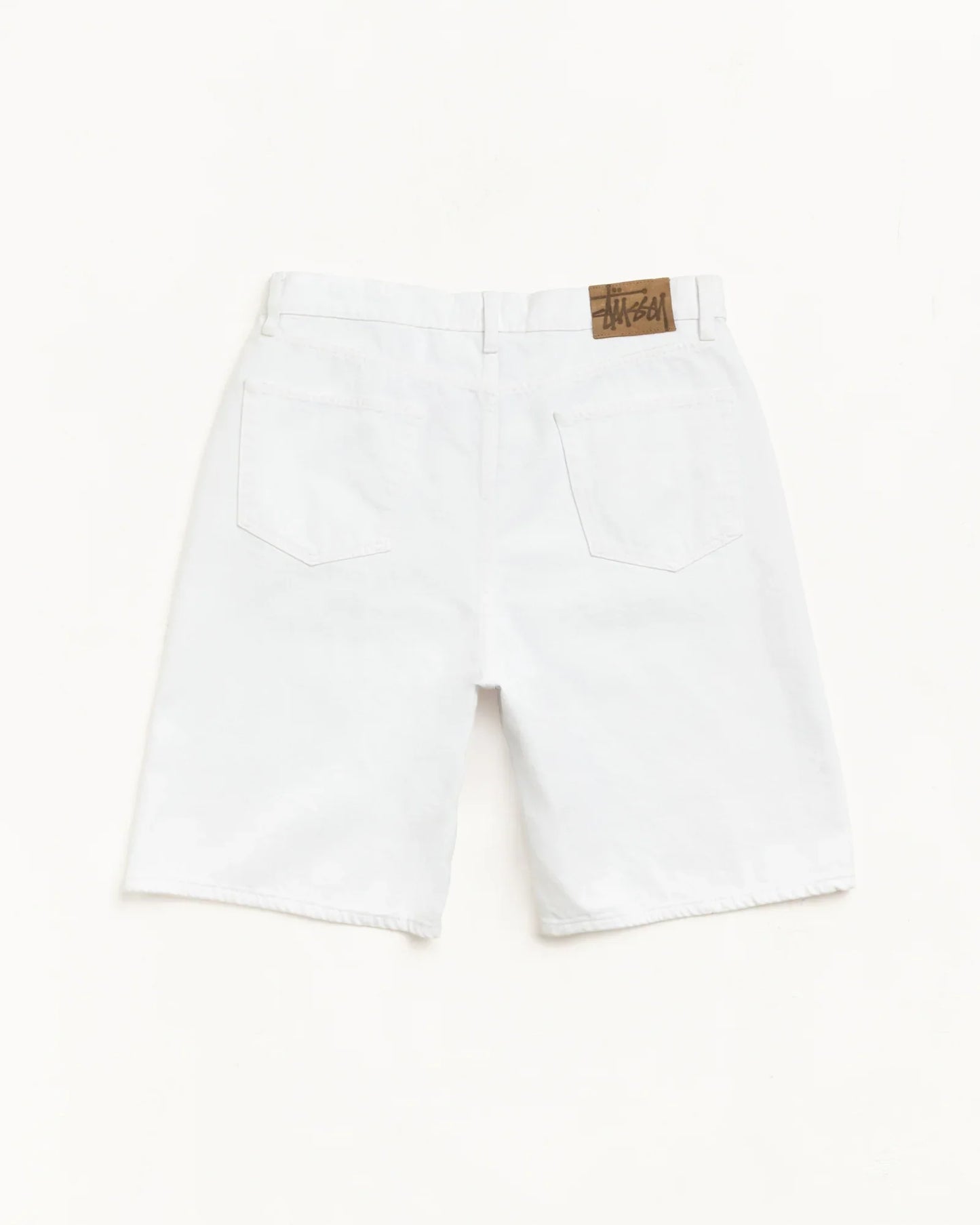 STUSSY BIG OL' SHORT DENIM WHITE