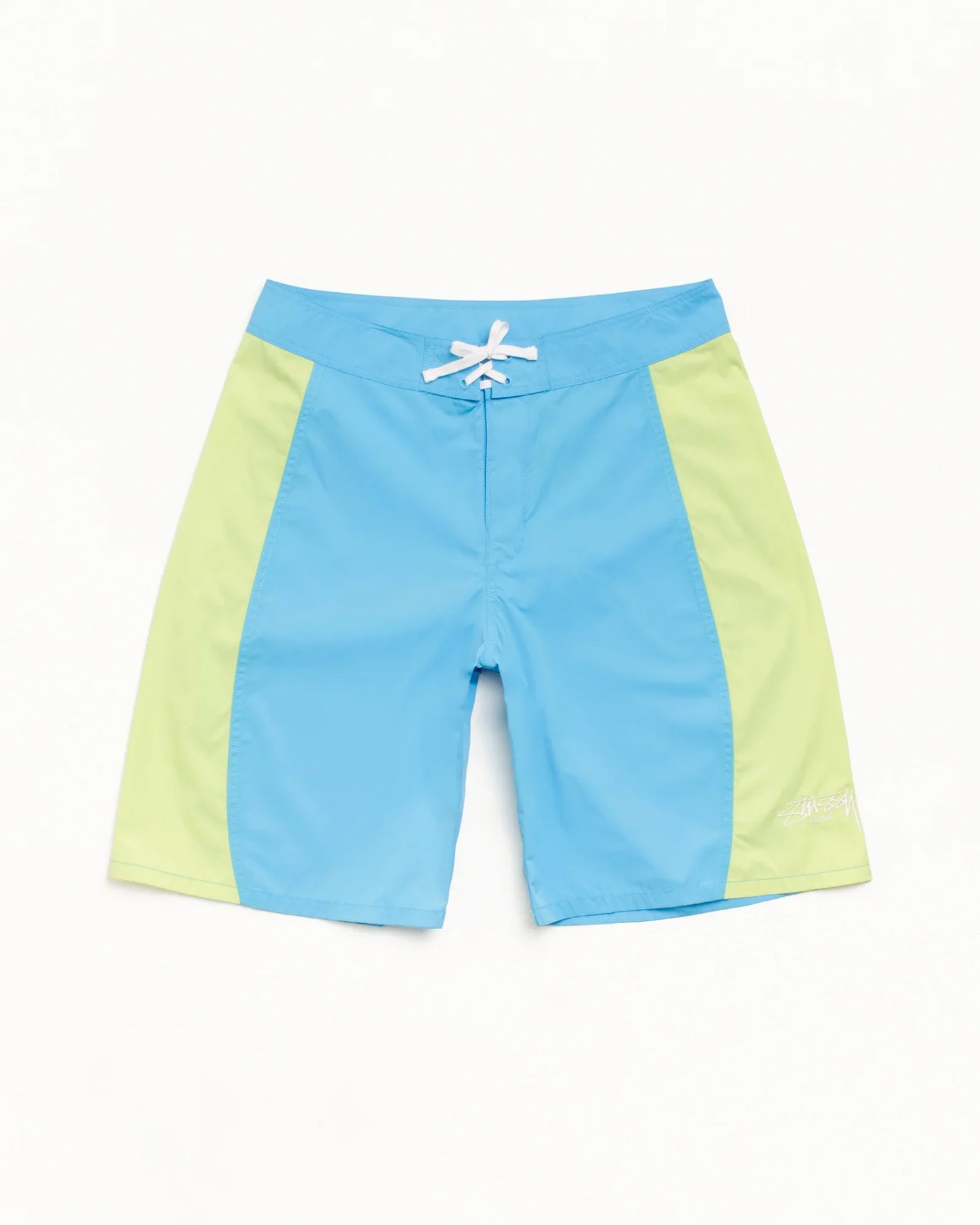 STUSSY CURVED PANEL BOARD SHORT LIGHT BLUE