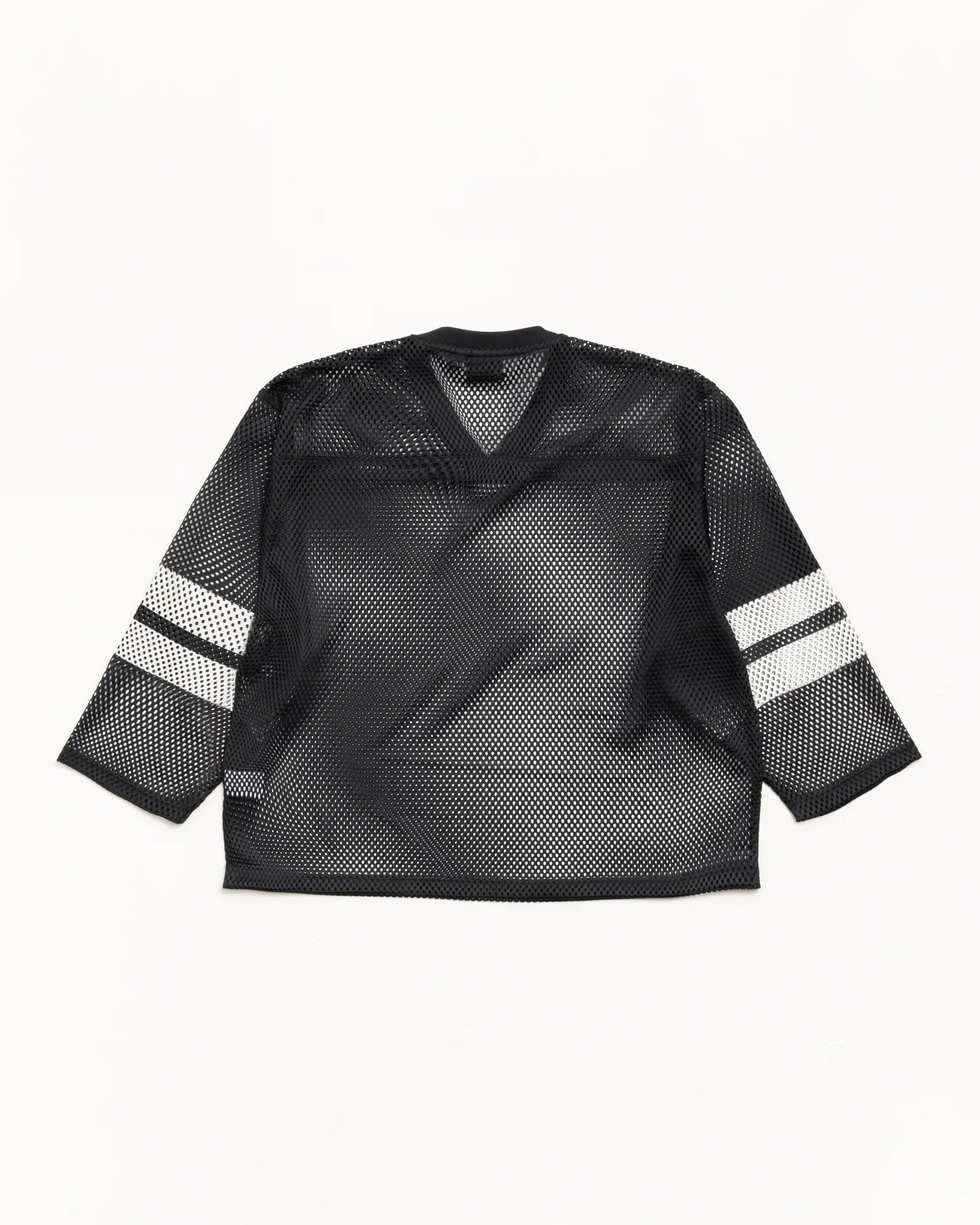 STUSSY TRUCKER TEAM JERSEY BLACK
