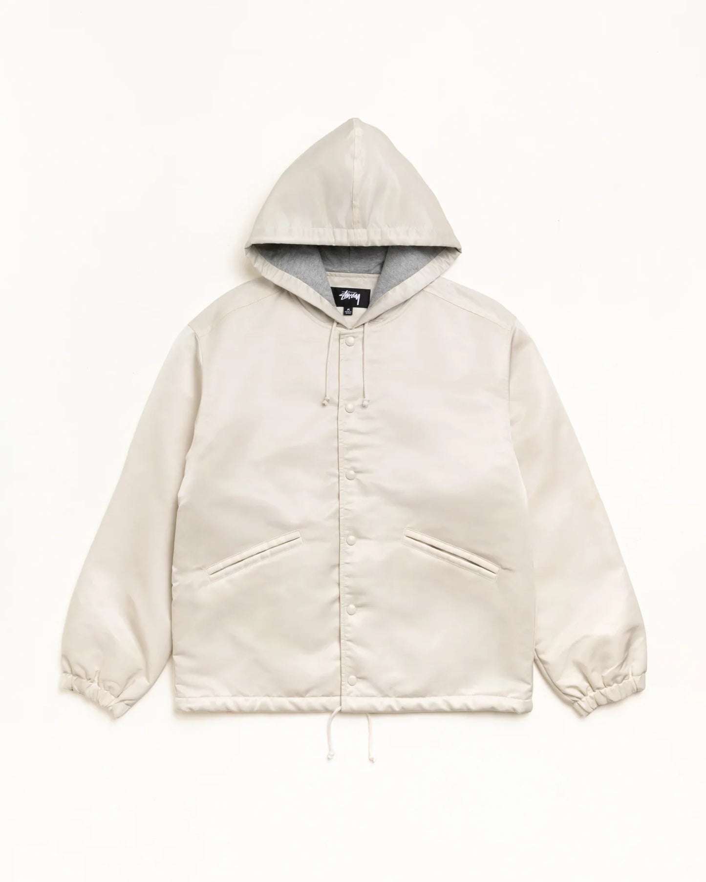 STUSSY HOODED COACHES JACKET