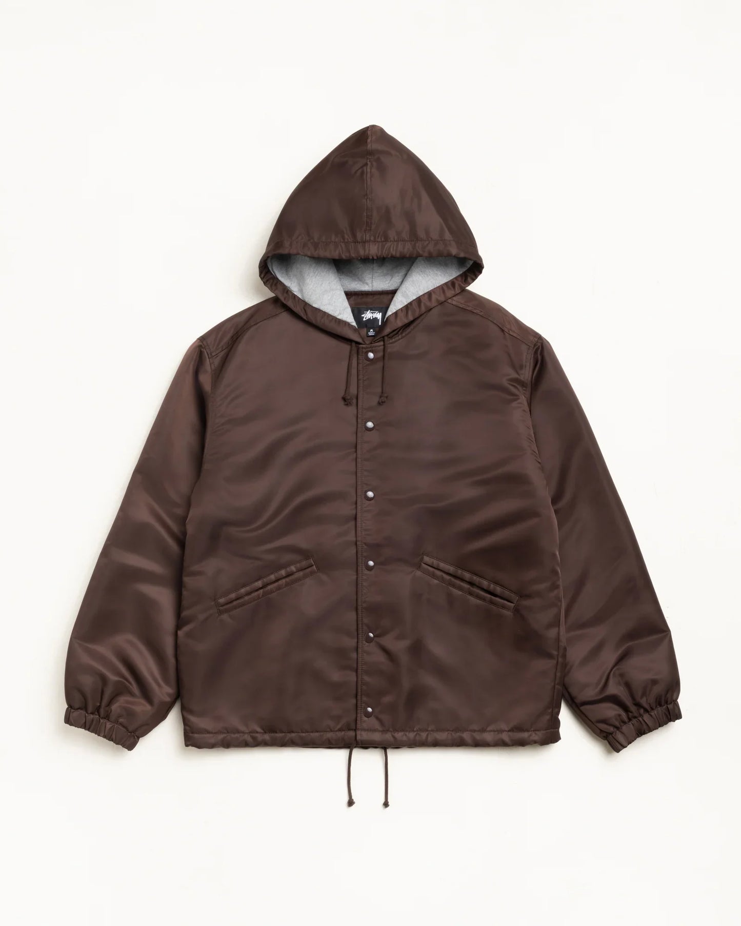 STUSSY HOODED COACHES JACKET