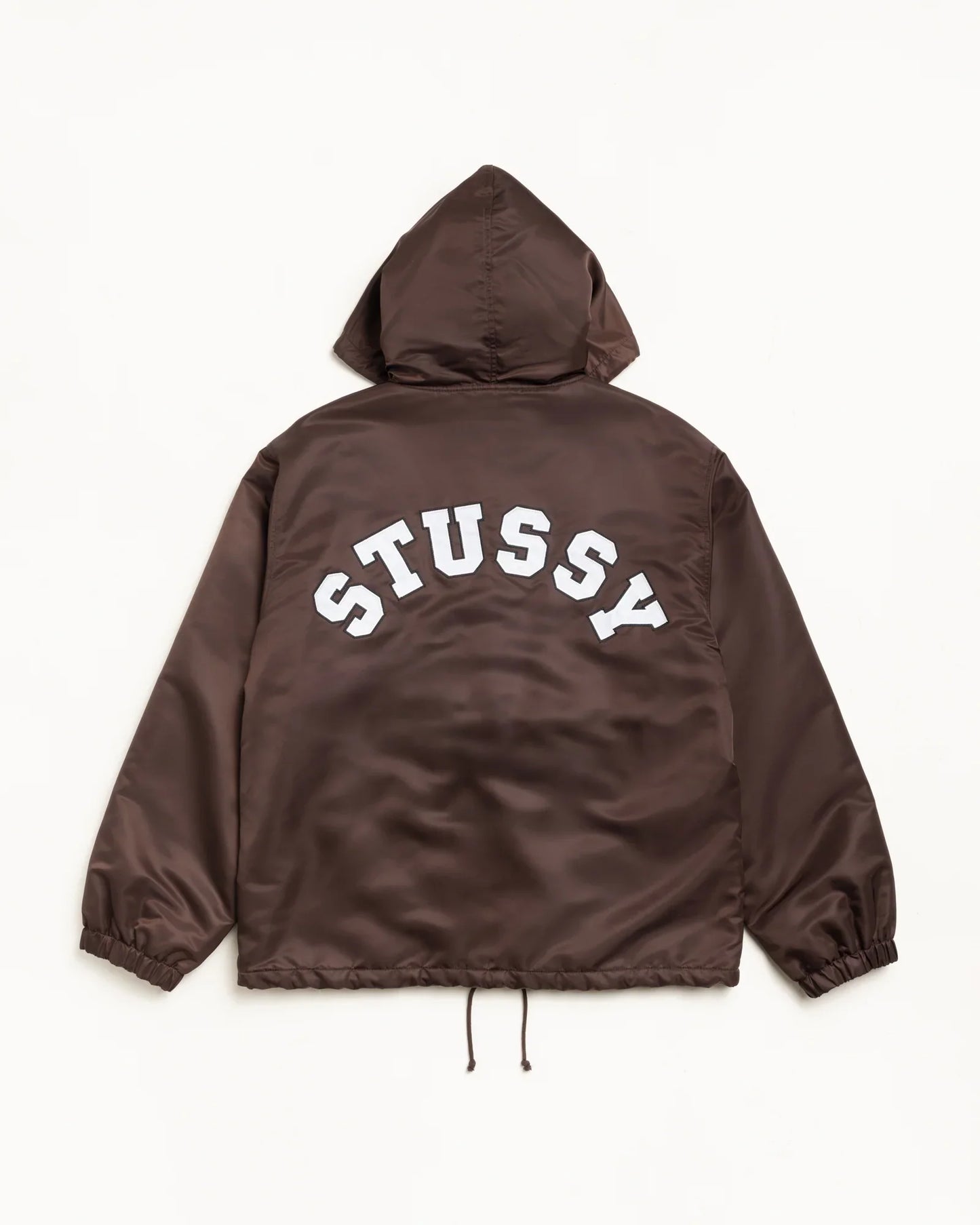 STUSSY HOODED COACHES JACKET
