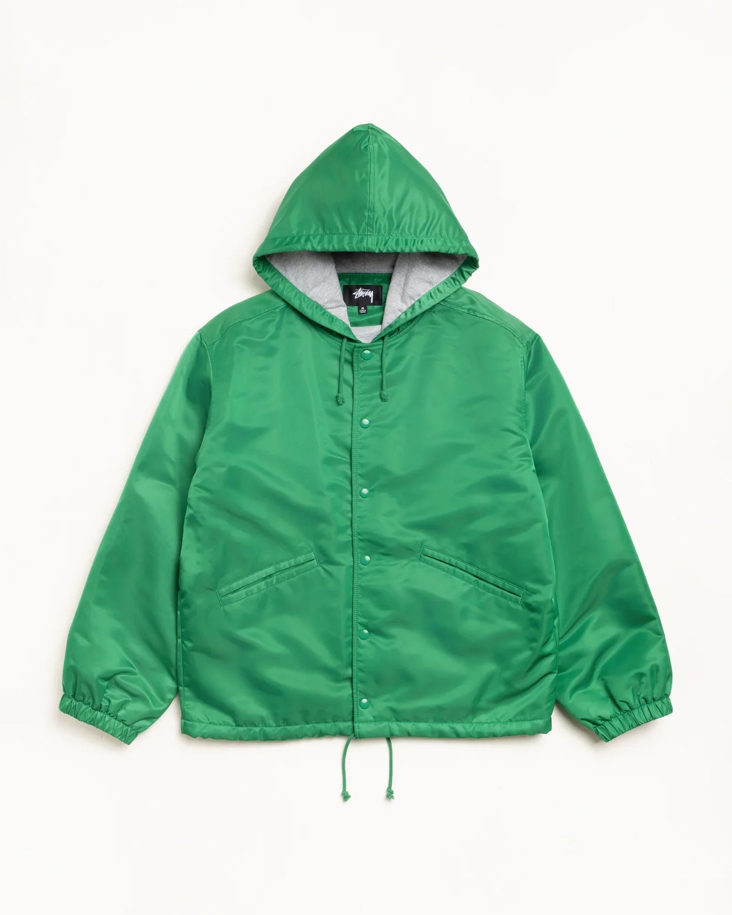 STUSSY HOODED COACHES JACKET