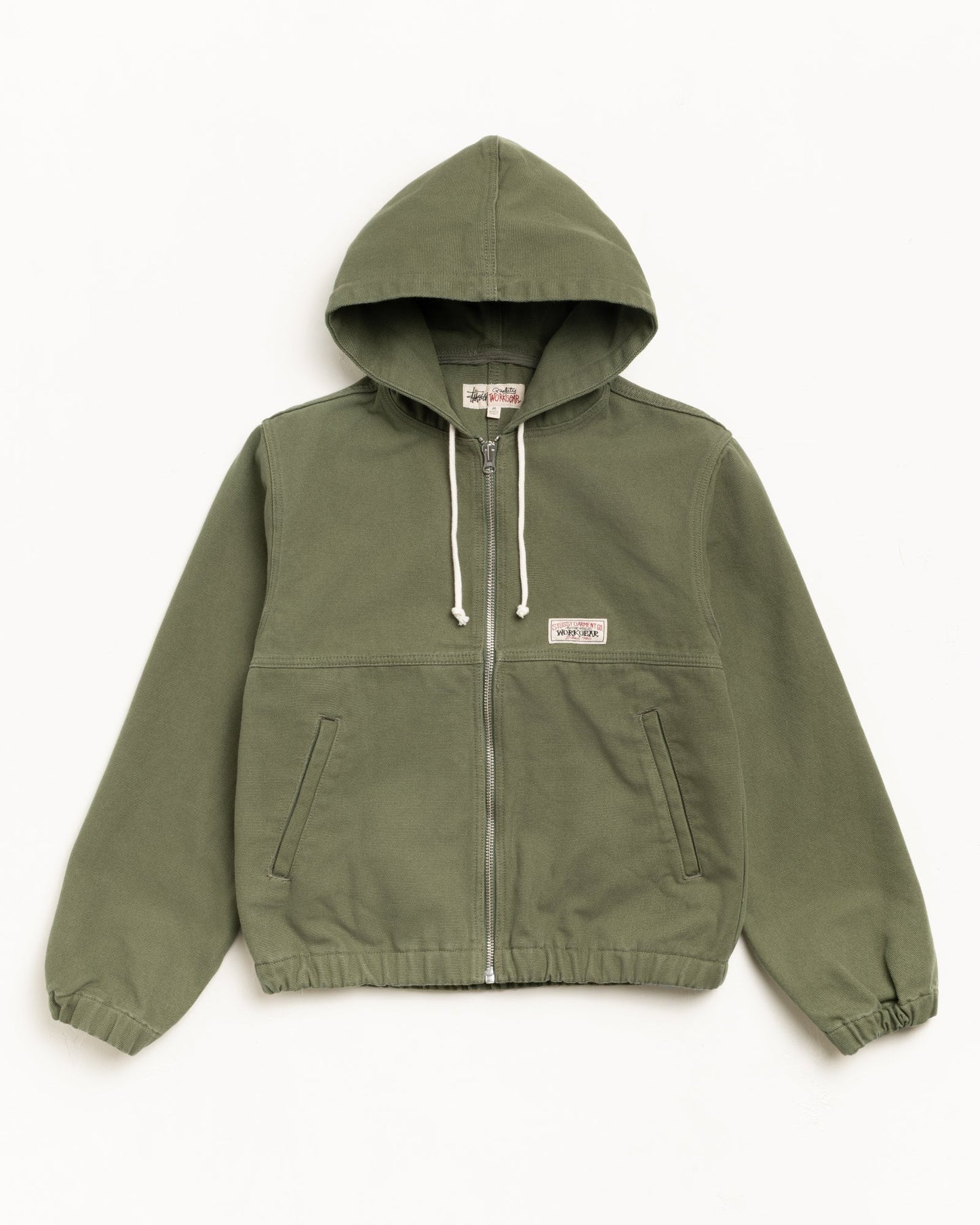 STUSSY WORK JACKET UNLINED CANVAS