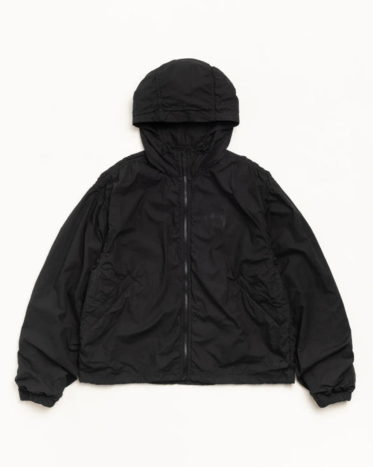 STUSSY DOUBLE COTTON HOODED JACKET