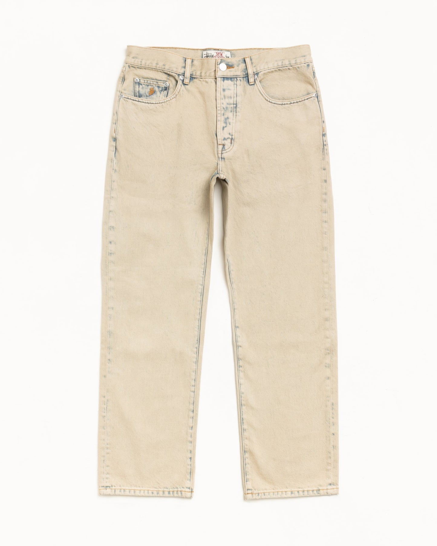 STUSSY NEW CLASSIC JEAN DENIM KHAKI