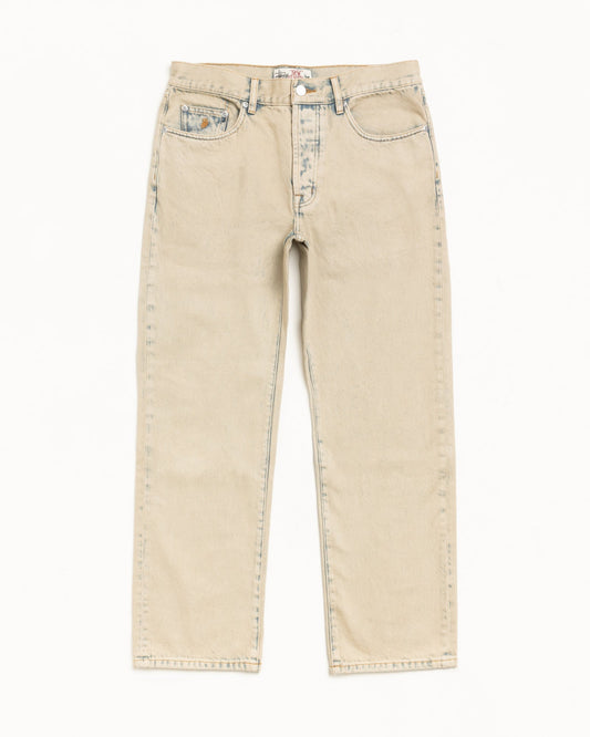 STUSSY NEW CLASSIC JEAN DENIM KHAKI