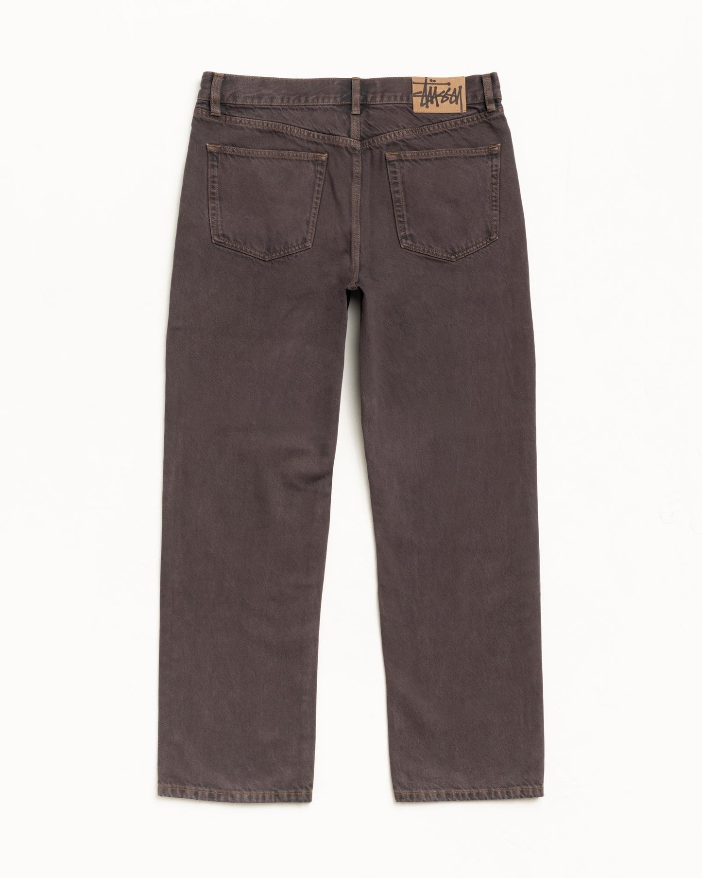STUSSY NEW CLASSIC JEAN DENIM BROWN