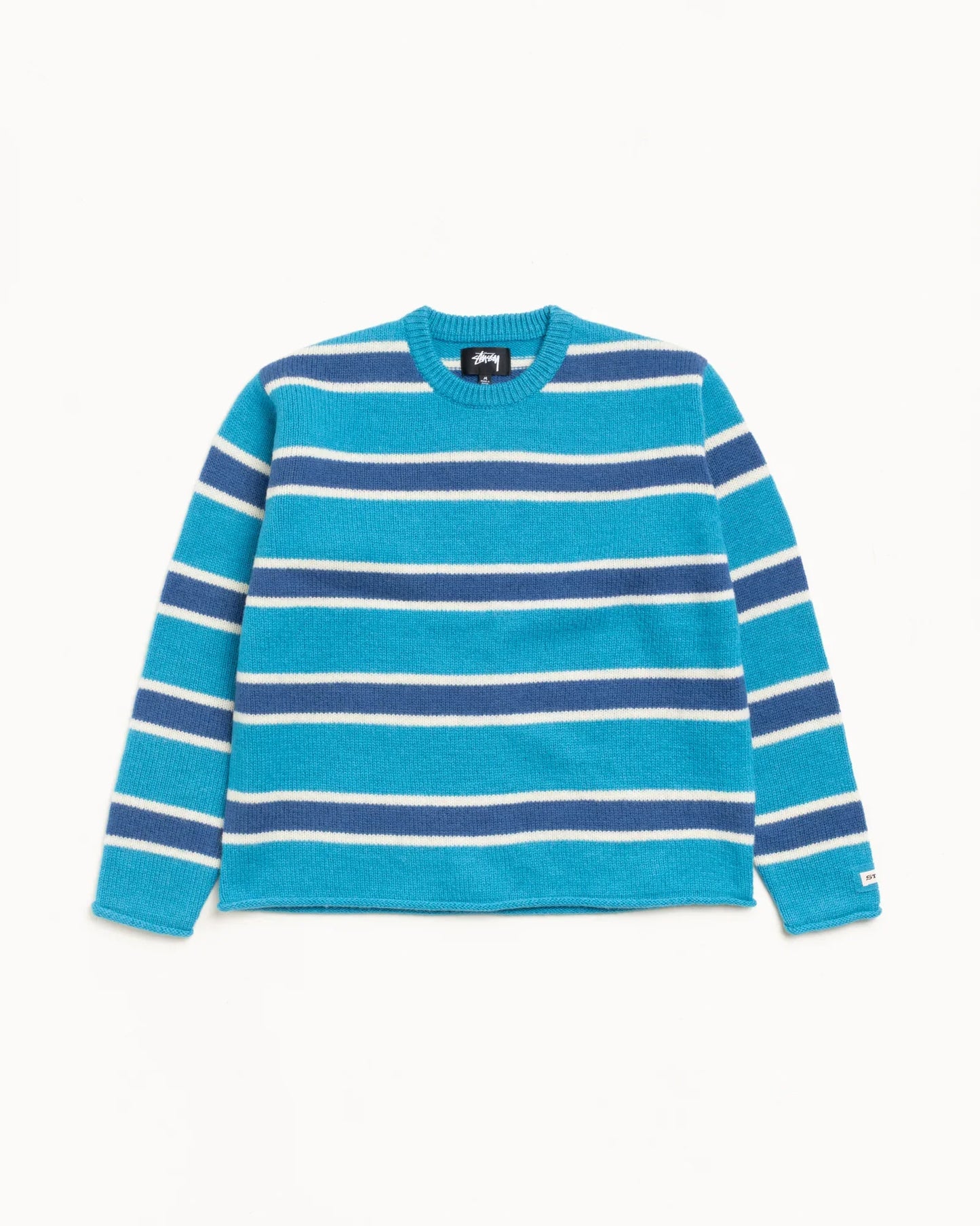 STUSSY STRIPED WOOL SWEATER