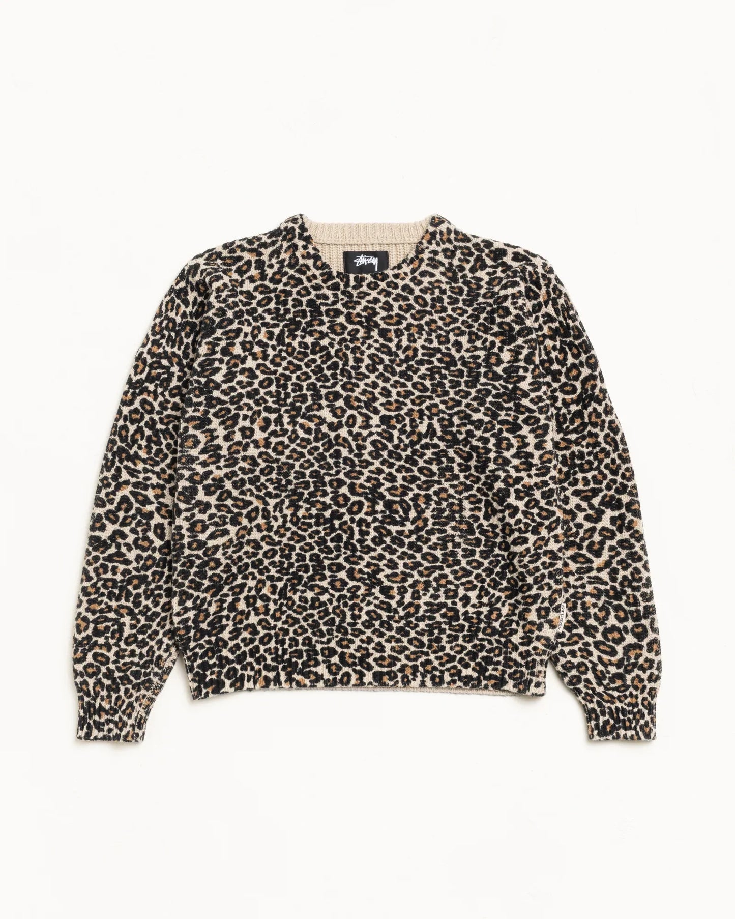 STUSSY LEOPARD SWEATER