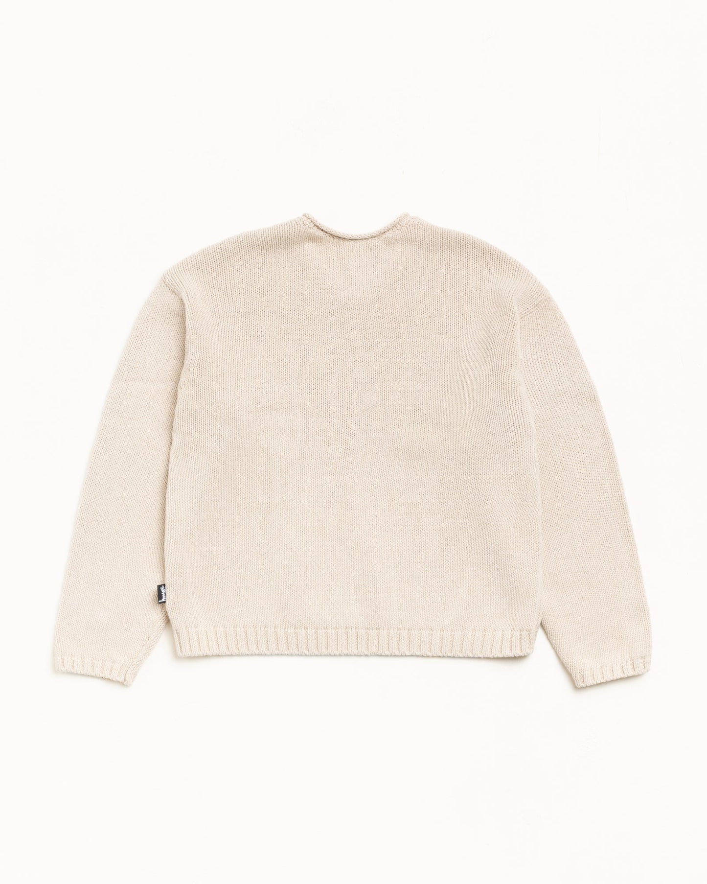 STUSSY ROLL V NECK SWEATER