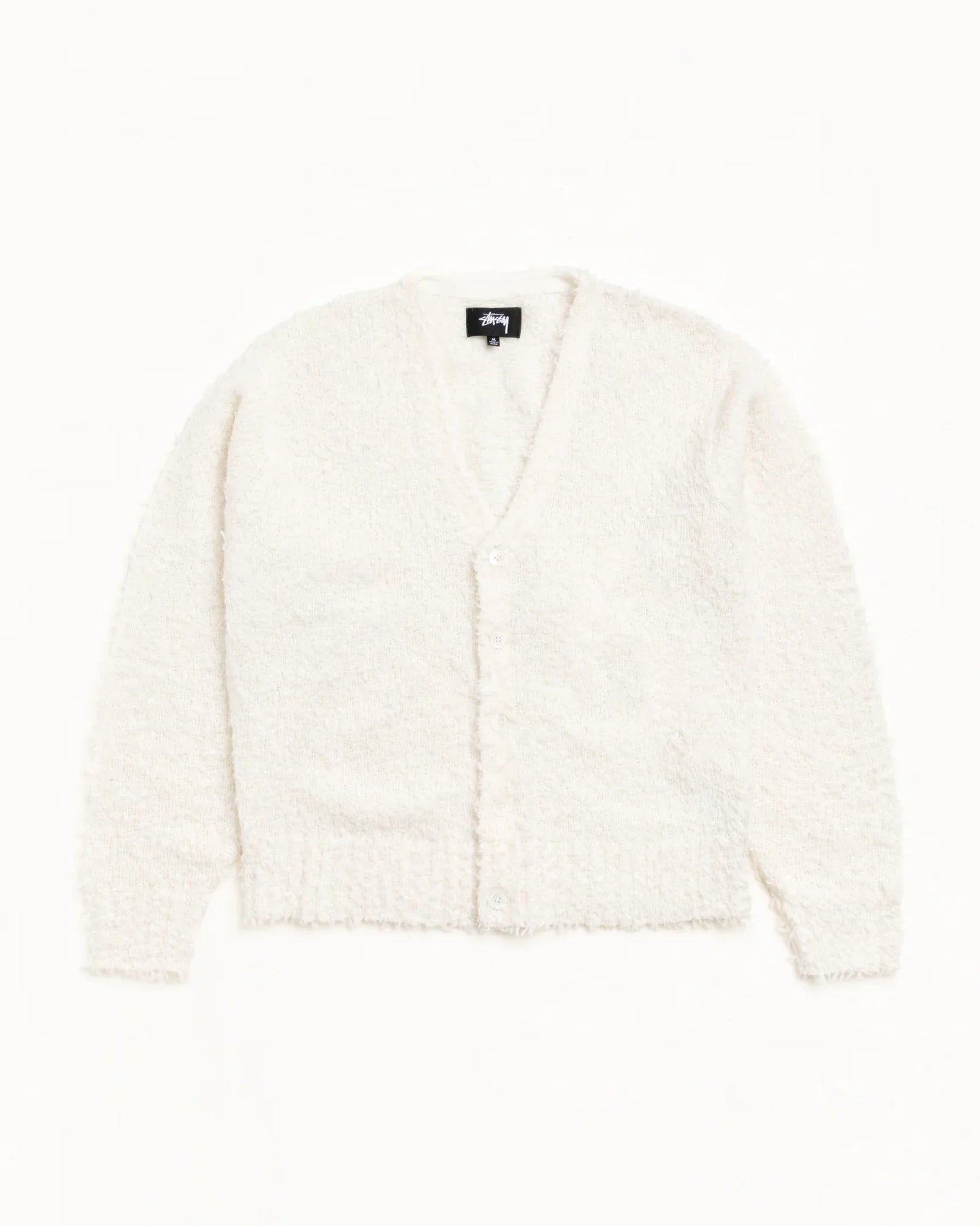 STUSSY TEXTURED CARDIGAN