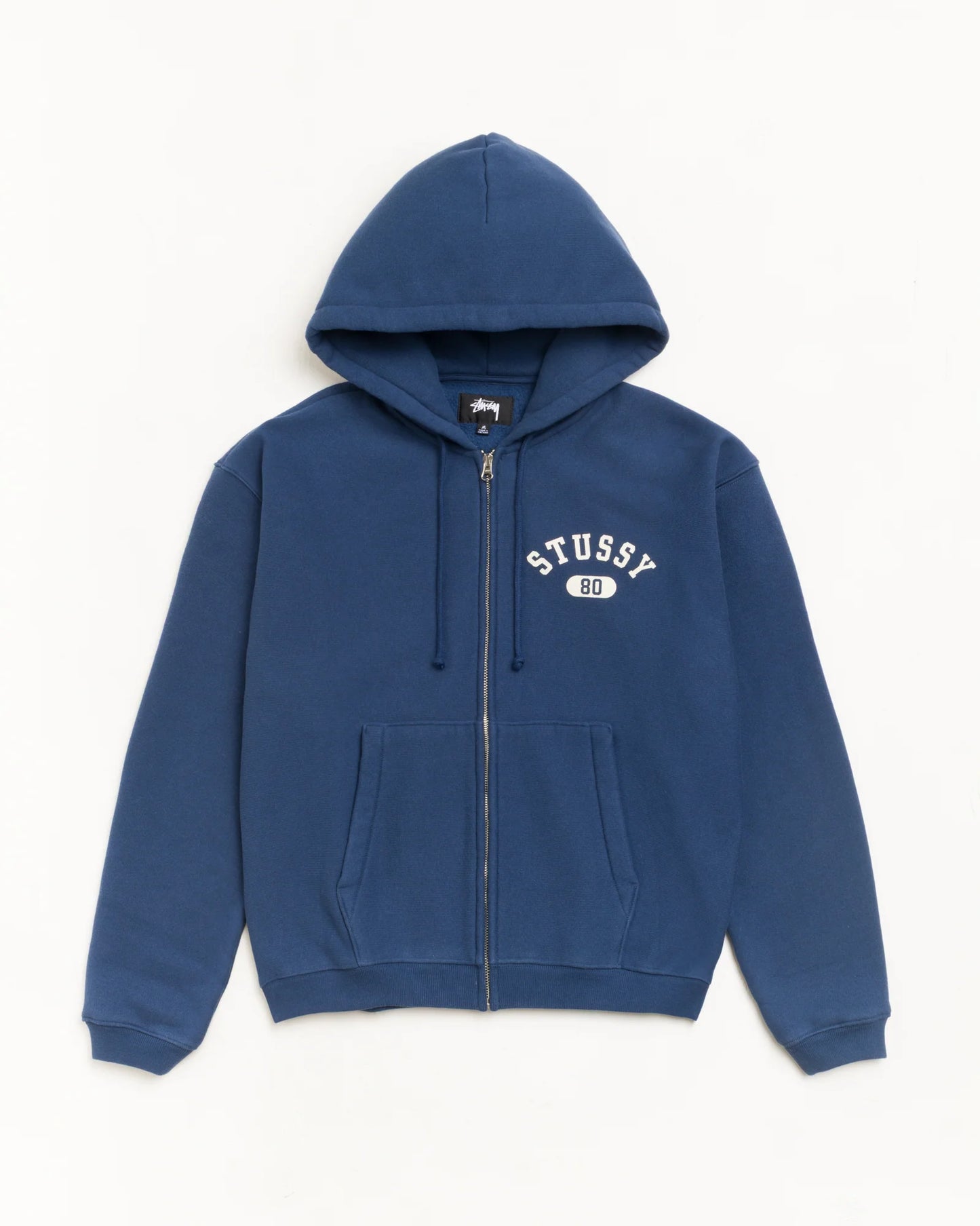 STUSSY VARSITY ZIP HOODIE