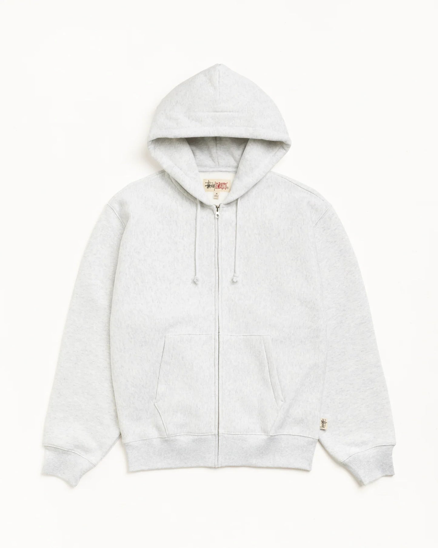 STUSSY FLEECE ZIP HOODIE