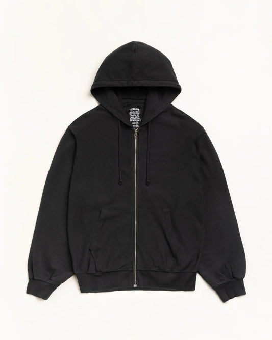 STUSSY LIGHTWEIGHT TERRY ZIP HOODIE