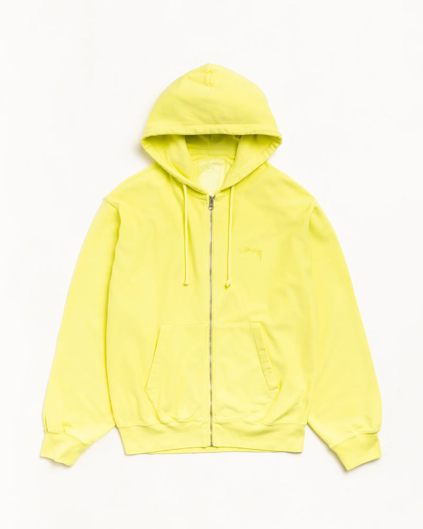 STUSSY LIGHTWEIGHT TERRY ZIP HOODIE