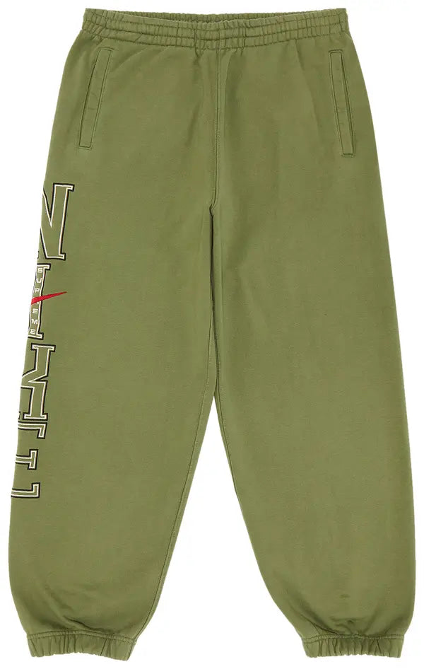 SUPREME X NIKE SWEATPANT 'OIIVE'