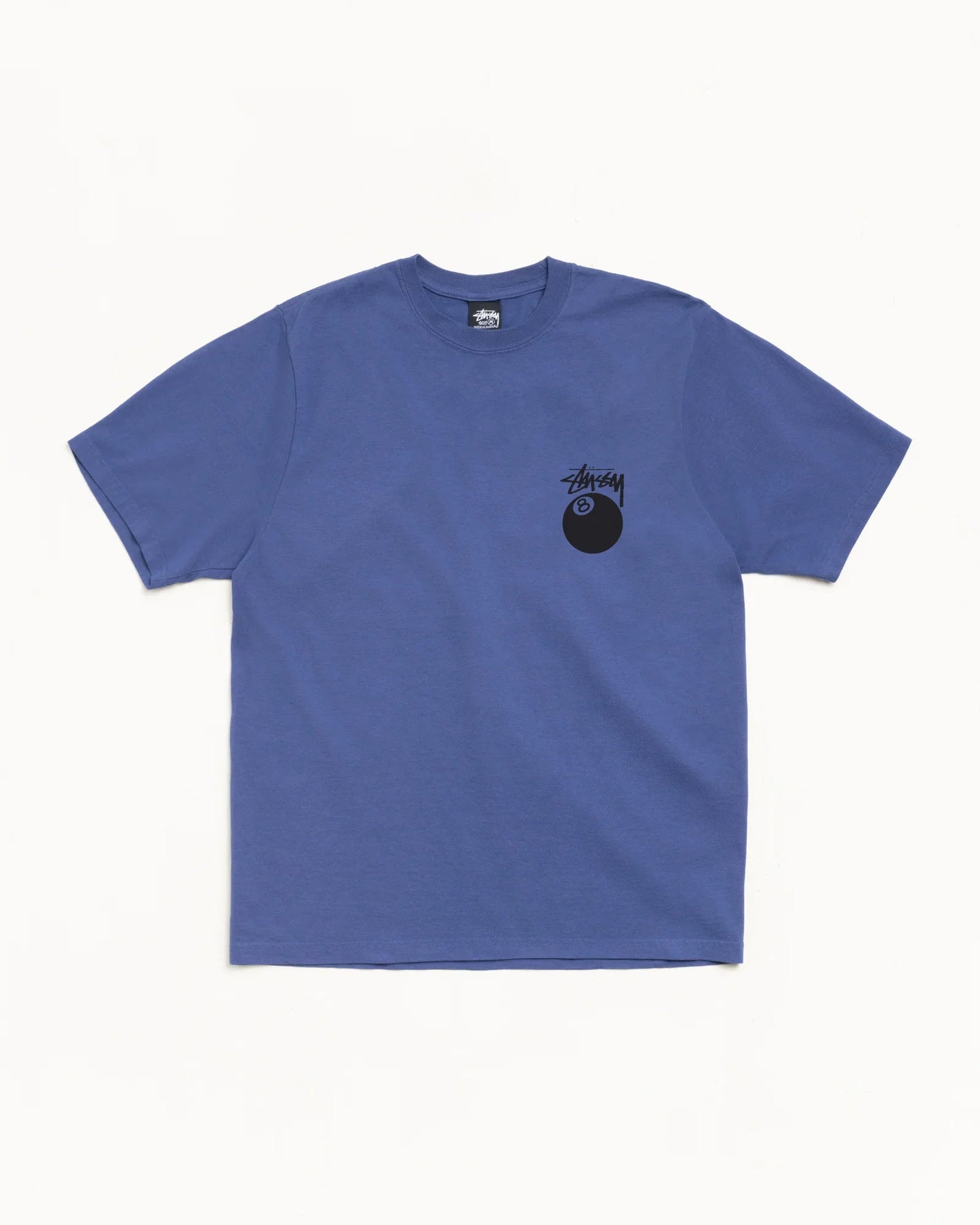 STUSSY 8 BALL TEE PIGMENT DYED