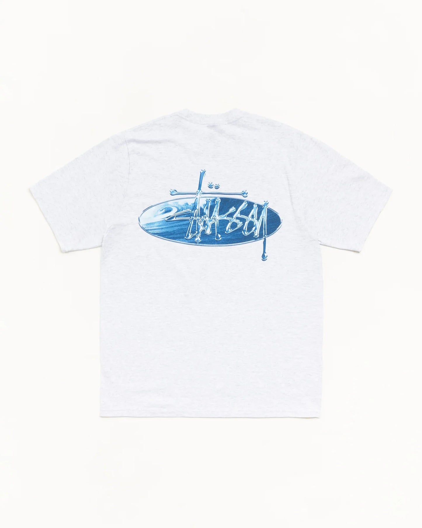 STUSSY WAVE OVAL TEE