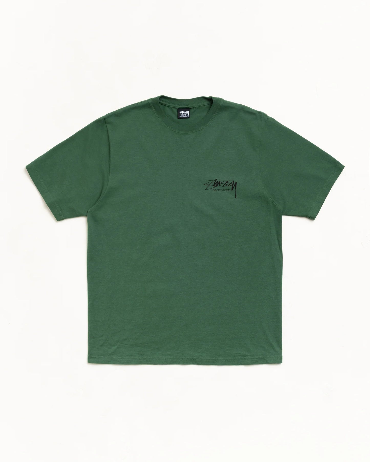 STUSSY BEACH ROOTS TEE PIGMENT DYED