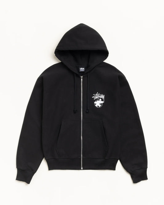 STUSSY LONG HAUL ZIP HOODIE