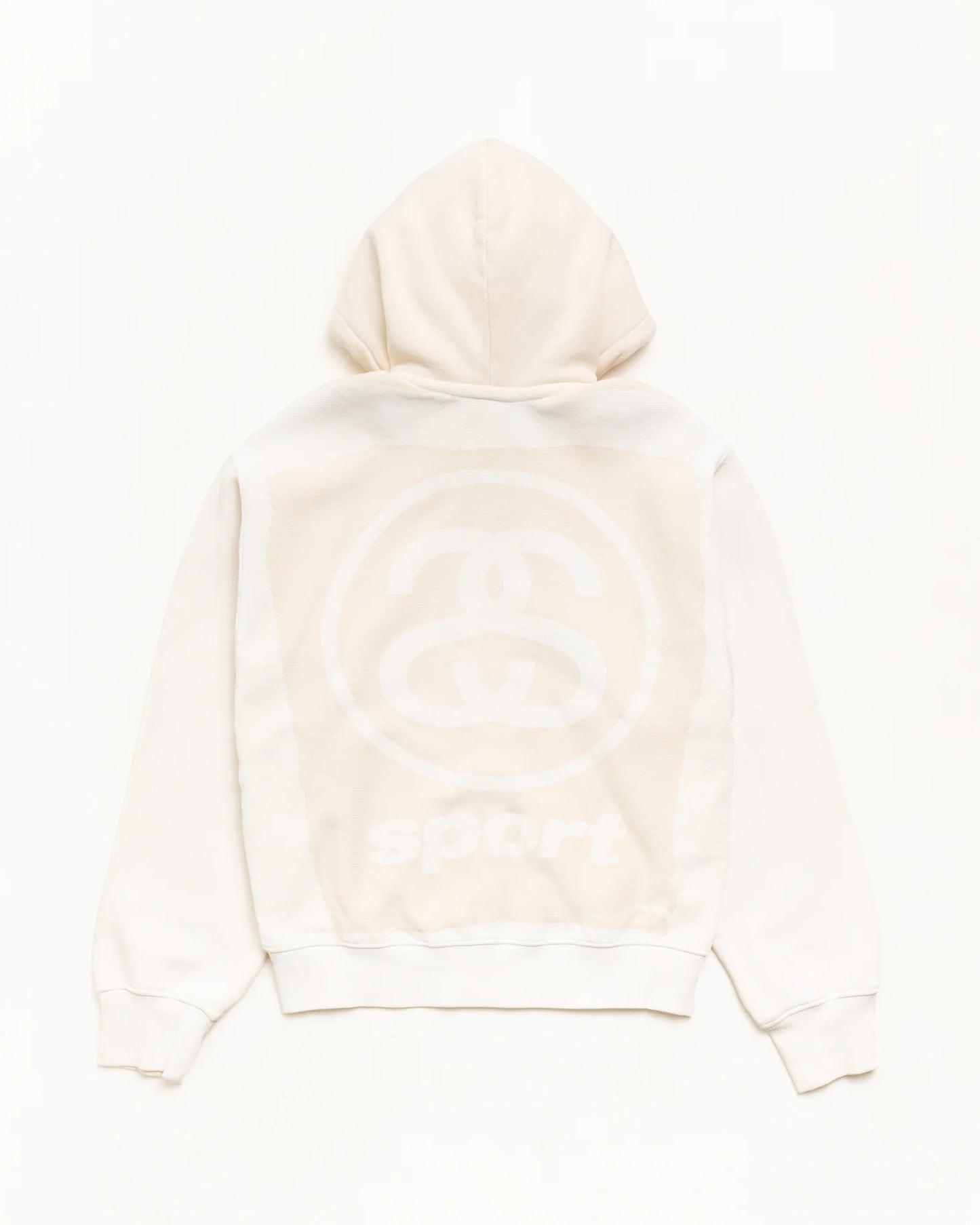 STUSSY LINK SPORT ZIP HOODIE GARMENT DYED