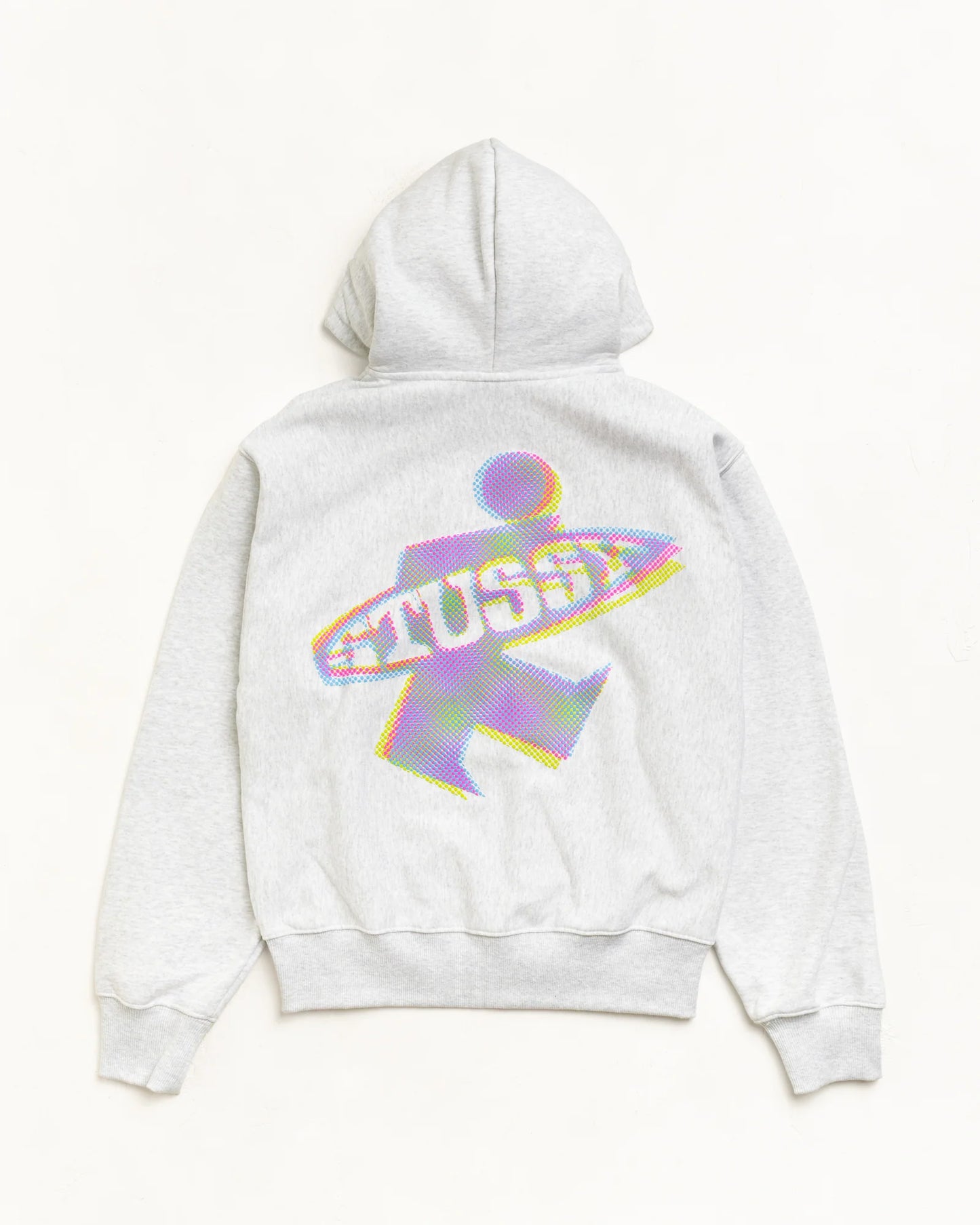 STUSSY DOT SURF PUFF PRINT ZIP HOODIE