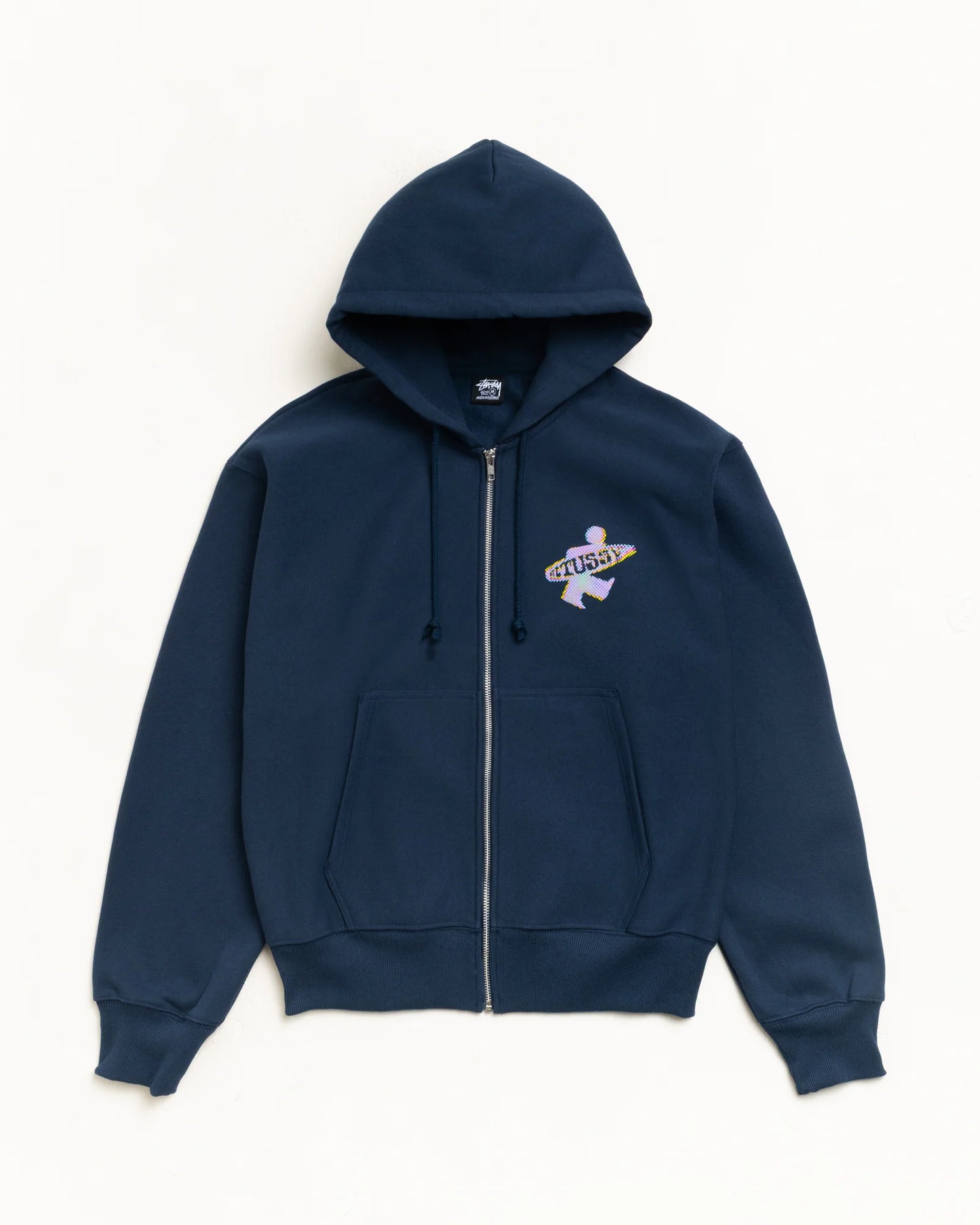 STUSSY DOT SURF PUFF PRINT ZIP HOODIE