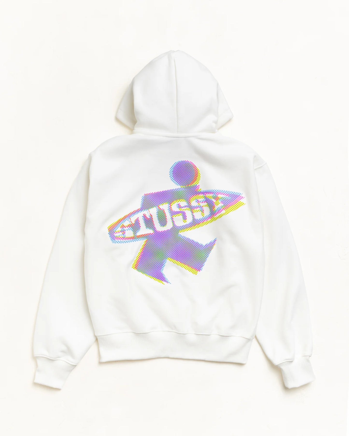 STUSSY DOT SURF PUFF PRINT ZIP HOODIE
