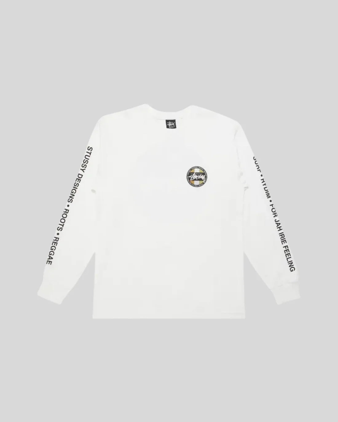 STUSSY LONG SLEEVE METALLIC DOT TEE